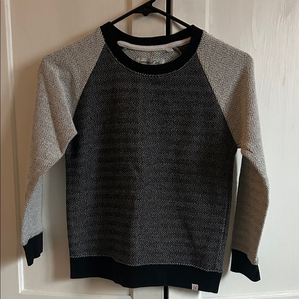 Sovereign Code Black and White Knit Sweater